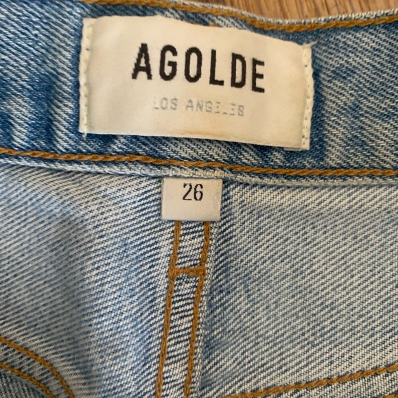 AGOLDE Lana Jean 26 Organic Cotton Straight - Picture 2 of 7